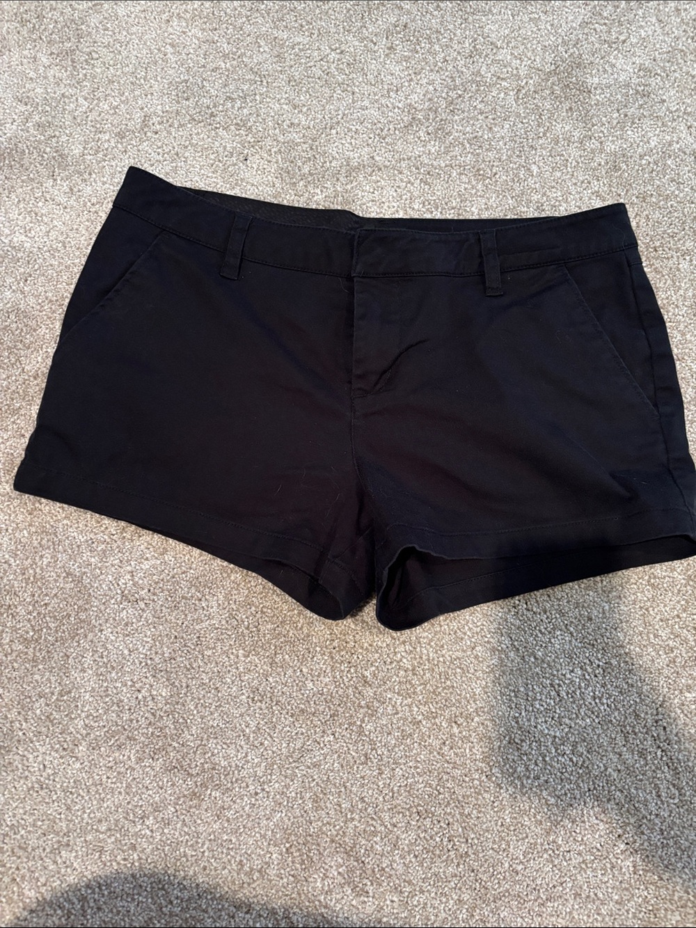 Volcom Black Women's chino shorts